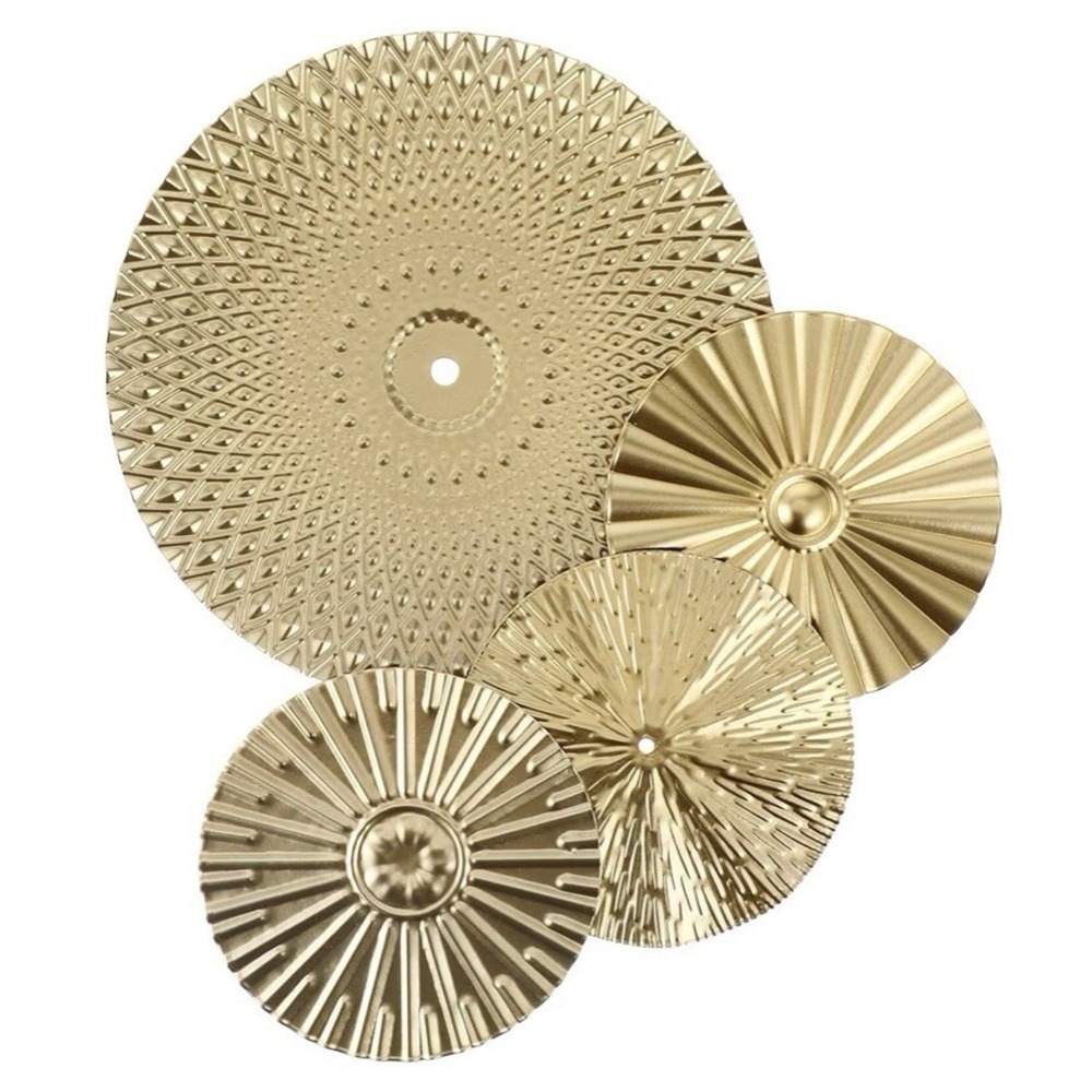 Garneck  Wrought Iron Wall Decoration Hanging Wall Decor Home Gold Home‎ Metal